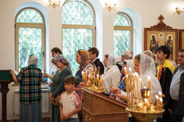 Первый престольный праздник храма 