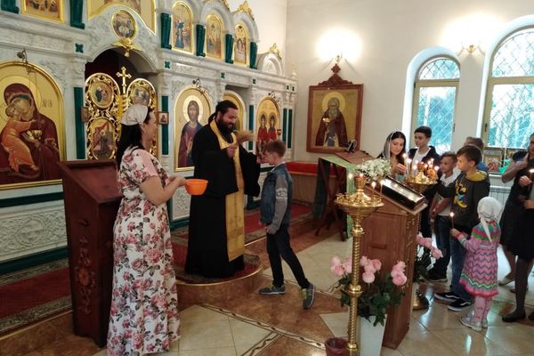 2018-08-31 Молебен на начало учения